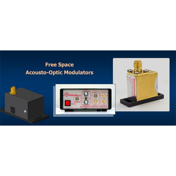 美國Brimrose光纖耦合聲光移頻器AMF-25-XX-2FP