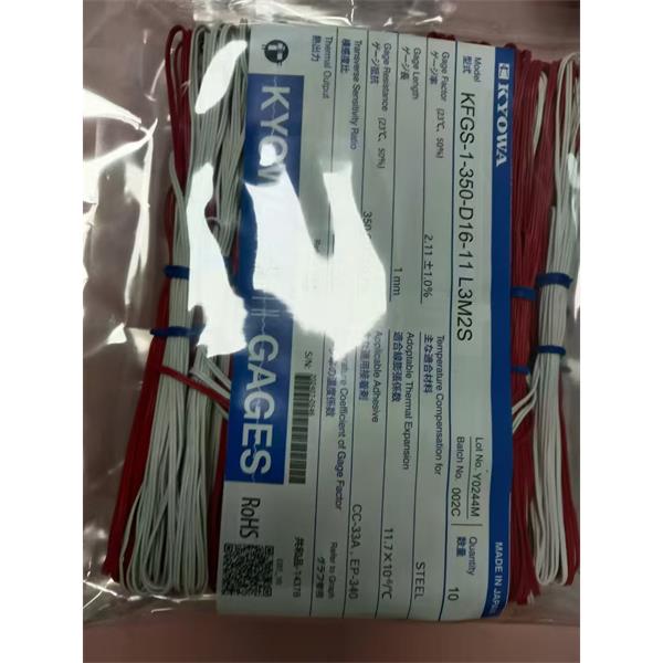 日本KYOWA配件耗材應(yīng)變片KFGS-1-120-D9-16 L15C3R