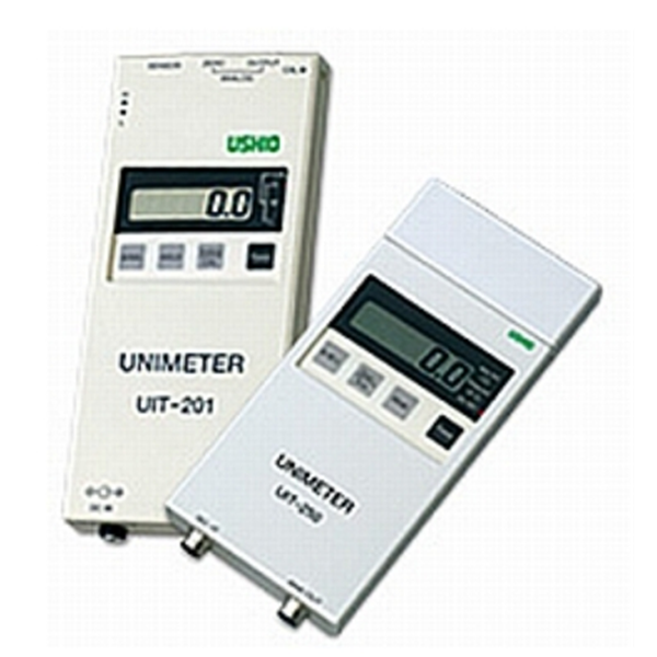 日本USHIO牛尾 紫外線積算光量計(jì)UIT-250