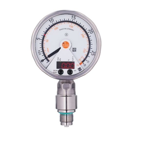 德國IFM易福門帶模擬顯示屏的齊平式壓力傳感器PG2735 PG-004-REA01-MFRKG/US/ /P