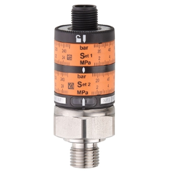 德國IFM易福門帶直觀開關(guān)點設(shè)定的壓力傳感器PK6734 PK-010-RFP14-HCPKG/US/ /W