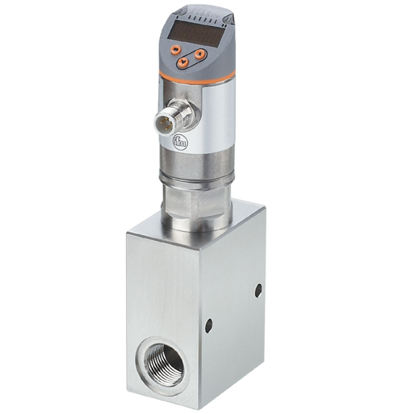 德國(guó)IFM易福門(mén)帶止回閥及顯示屏的流量計(jì)SBG34KL0FRKG