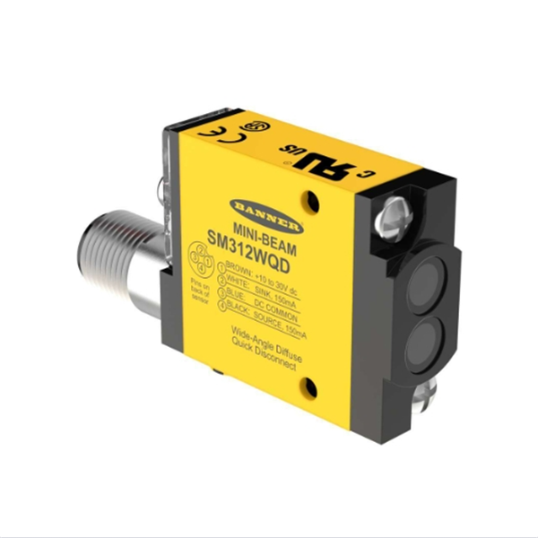 BANNER邦納美國(guó)MINI-BEAM系列光電傳感器  SM2A312LVAG