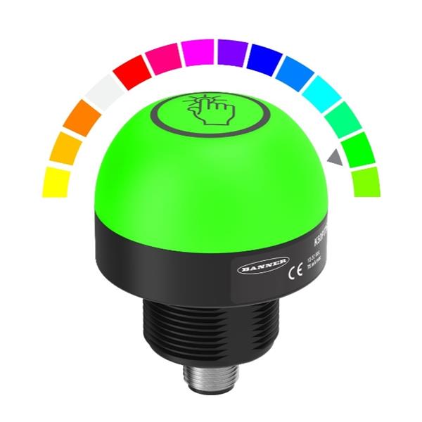 BANNER邦納美國 K50 Pro 觸摸按鈕系列拾取指示燈K50PTCD4KQ