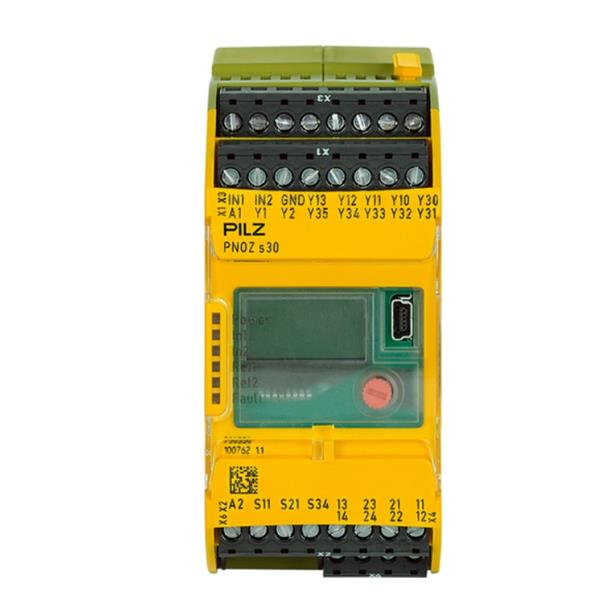 PILZ皮爾茲德國繼電器   PNOZ yo1 2SO