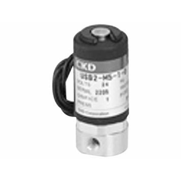 CKD喜開理多種流體小型直動(dòng)式2通電磁閥USB2-M5-2-AC200V