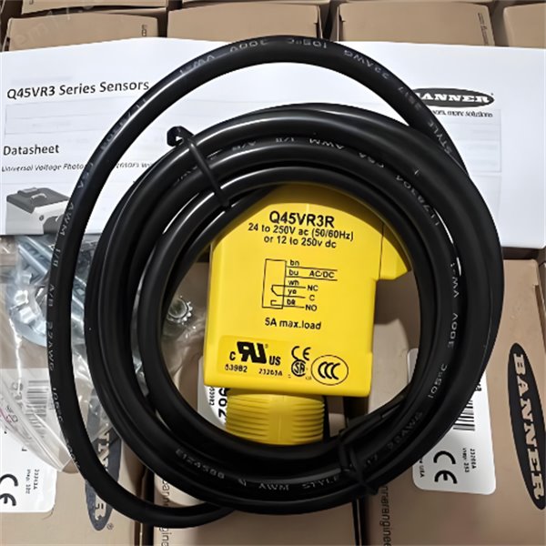 BANNER邦納Q20系列工業(yè)級(jí)光電傳感器Q20KAF400Q7